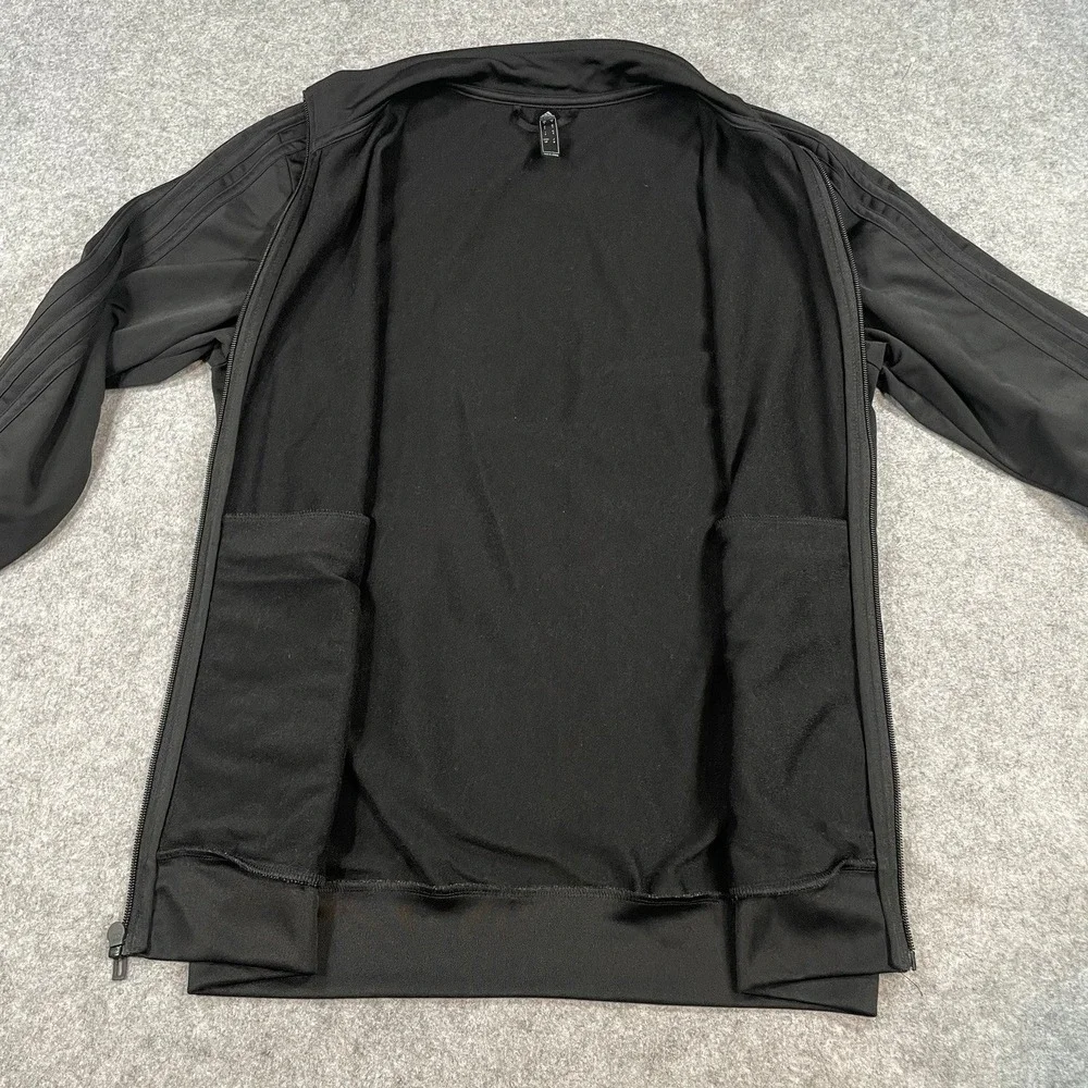 Adidas Primegreen Mens Jacket S Black Athletic Layering Full Zip Track Soccer